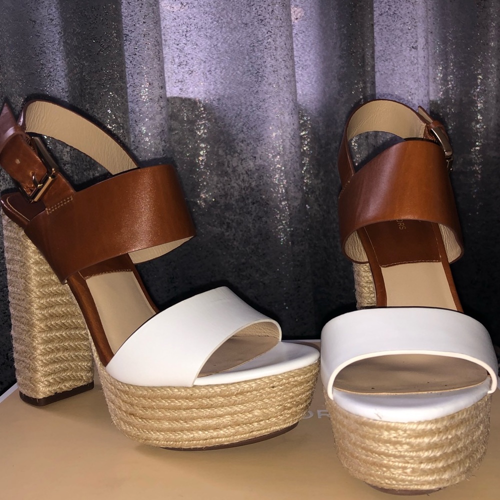 Leather heels